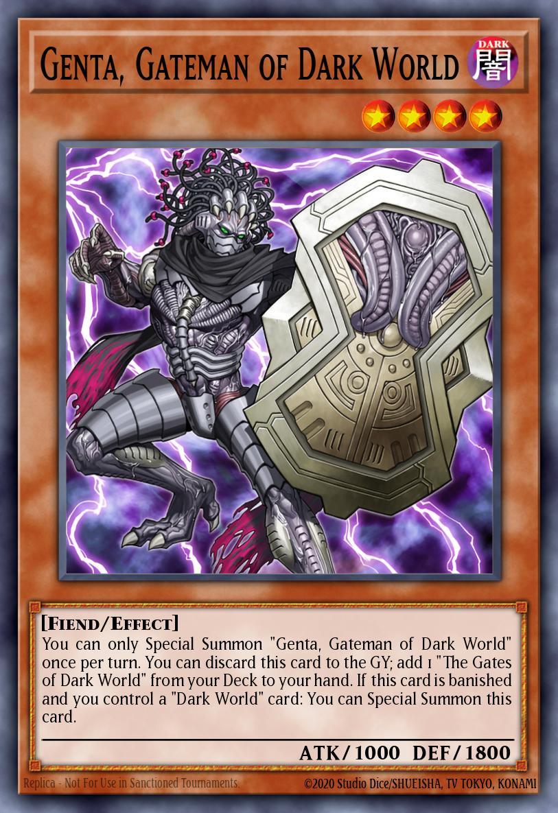 Card image of: Genta, Gateman of Dark World
