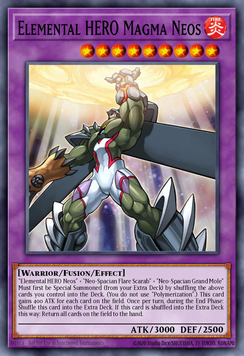 Slika karte: Elemental HERO Magma Neos
