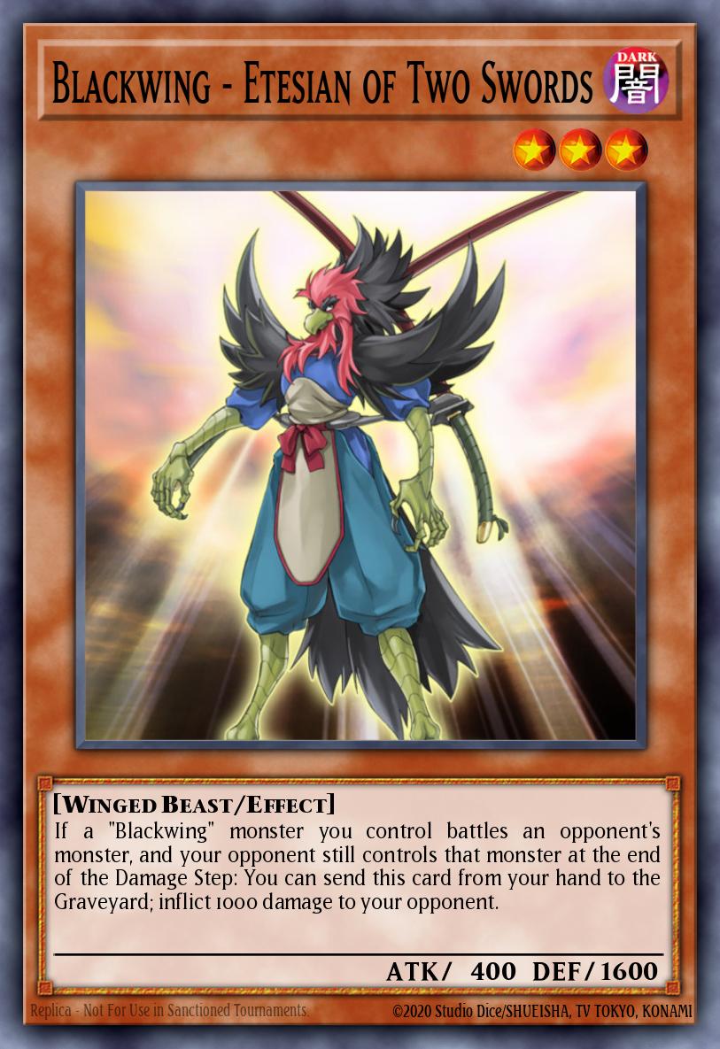 Slika karte: Blackwing - Etesian of Two Swords
