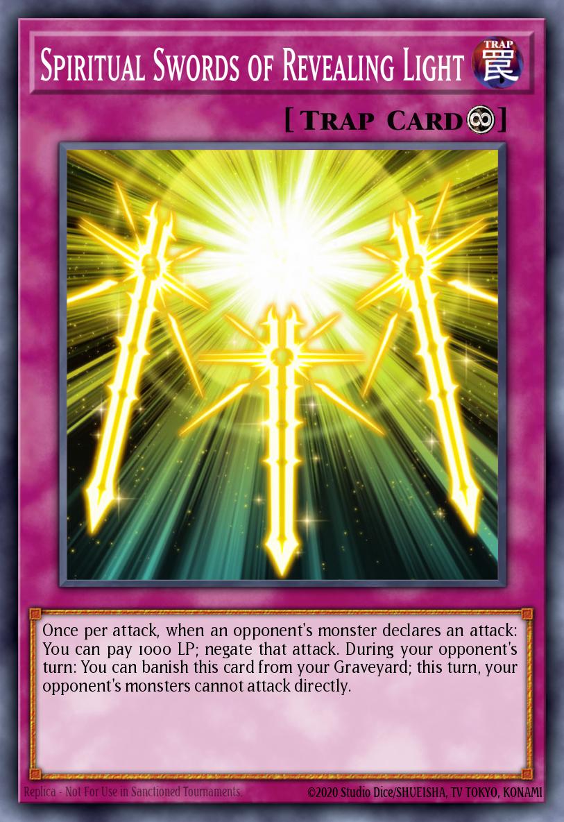 Card image of: Spiritual Swords of Revealing Light