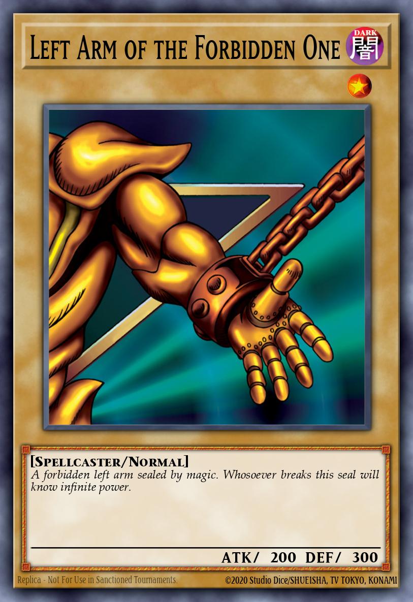 Card image of: Left Arm of the Forbidden One