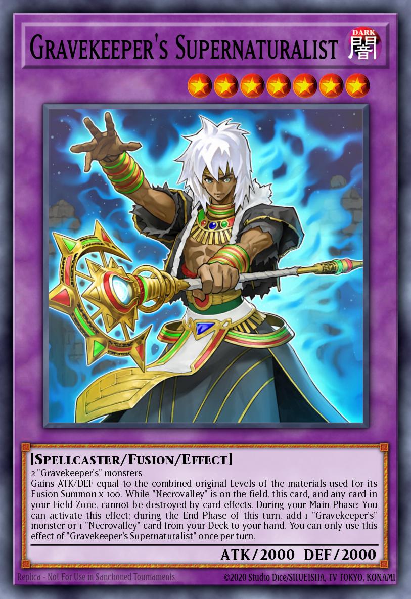 Card image of: Gravekeeper's Supernaturalist