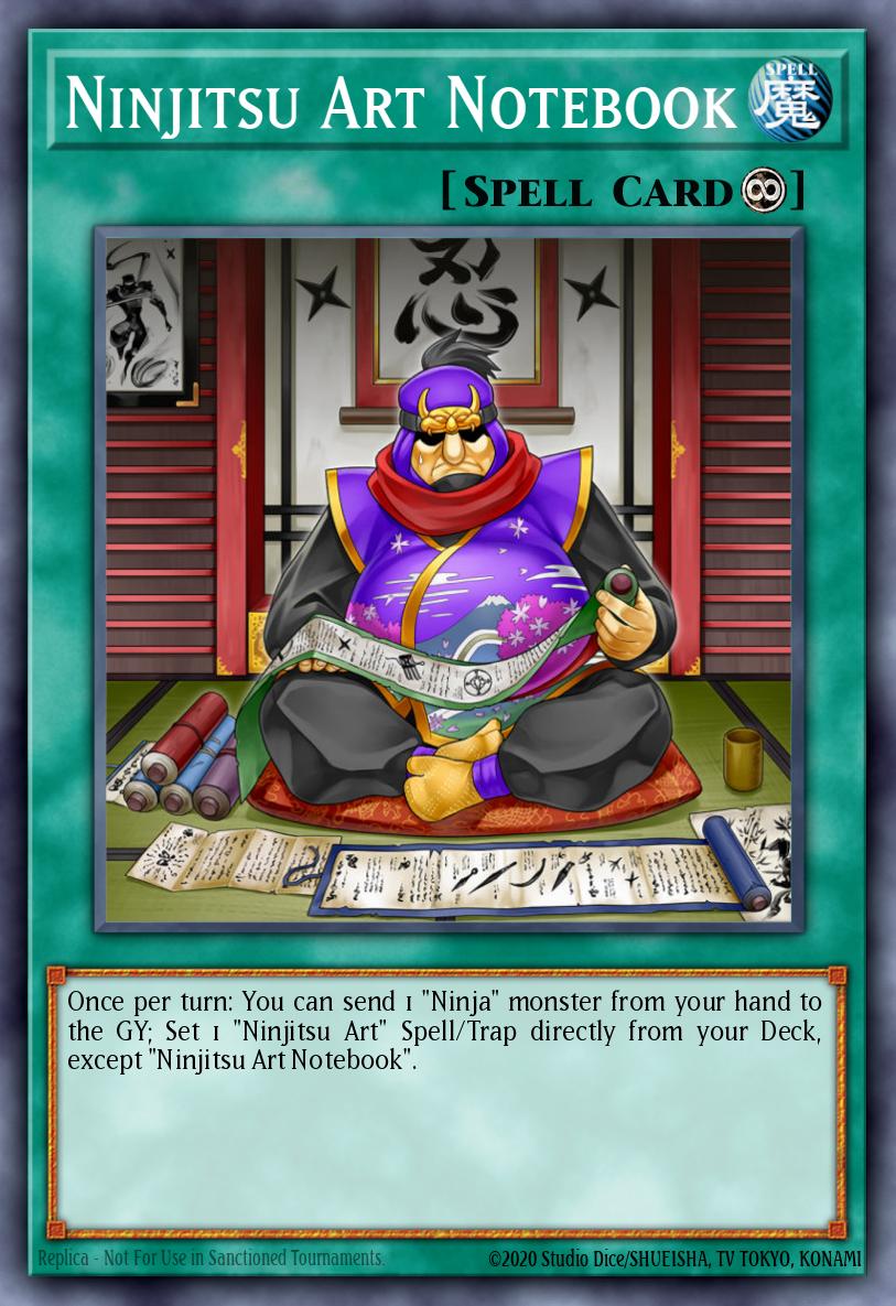 Slika karte: Ninjitsu Art Notebook