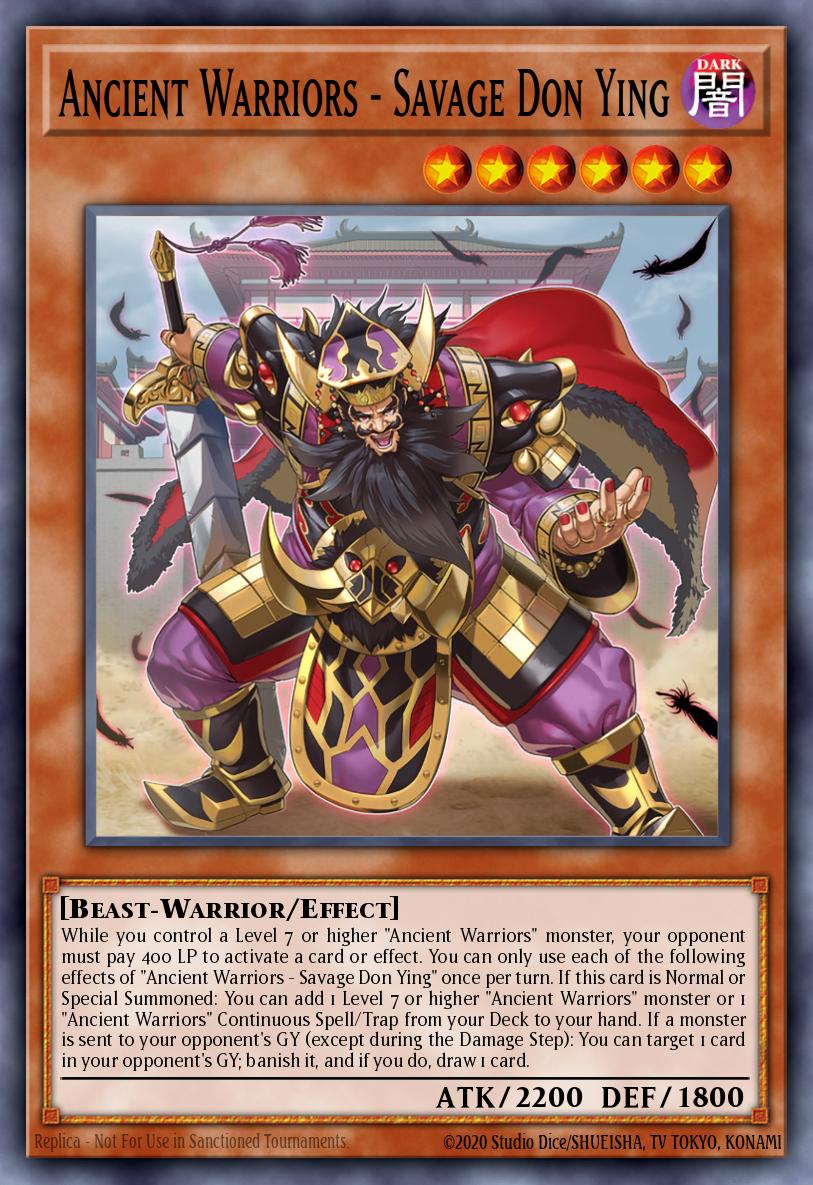 Slika karte: Ancient Warriors - Savage Don Ying