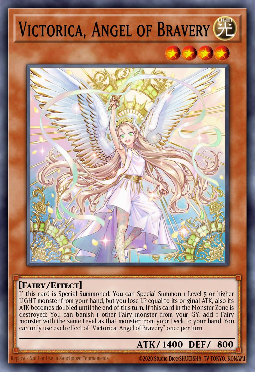 Slika karte: Victorica, Angel of Bravery