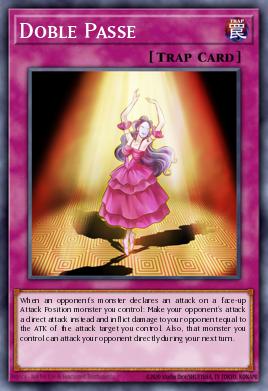 A single card from the set named: Doble Passe