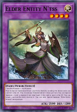 A single card from the set named: Elder Entity N'tss
