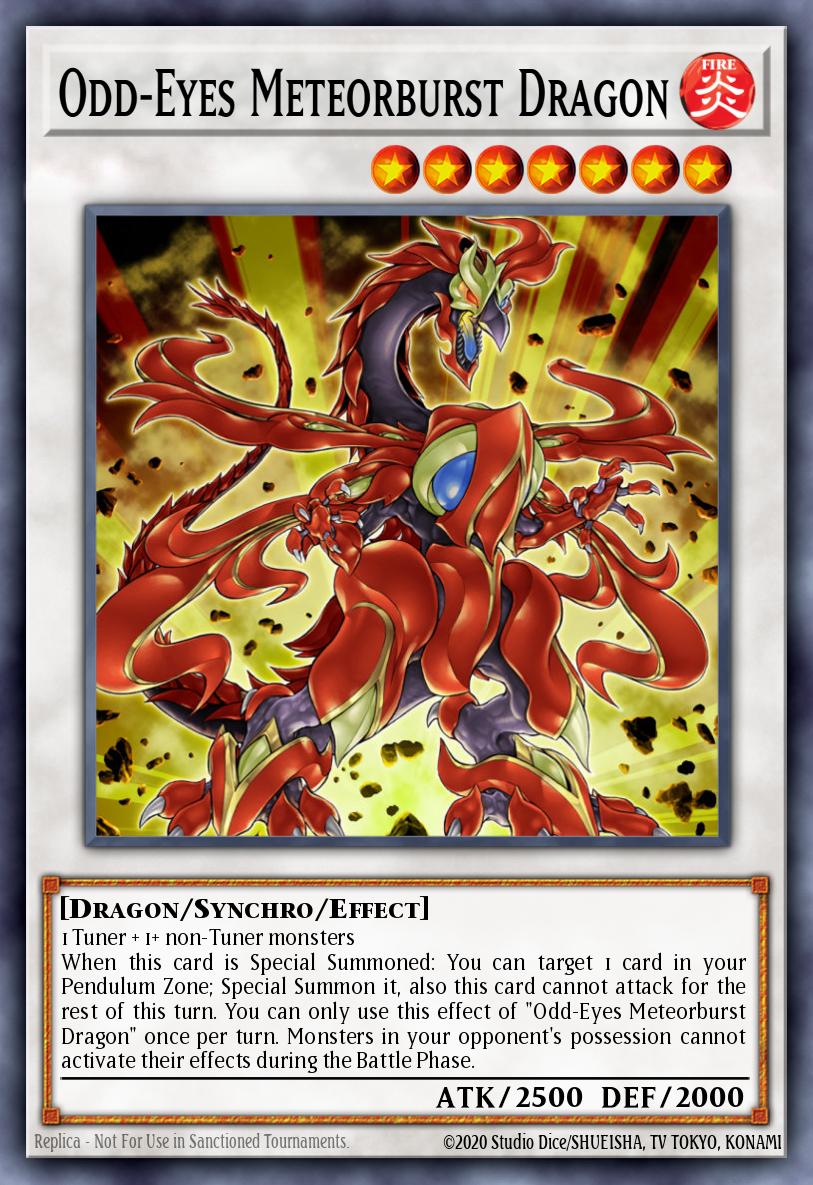 Slika karte: Odd-Eyes Meteorburst Dragon