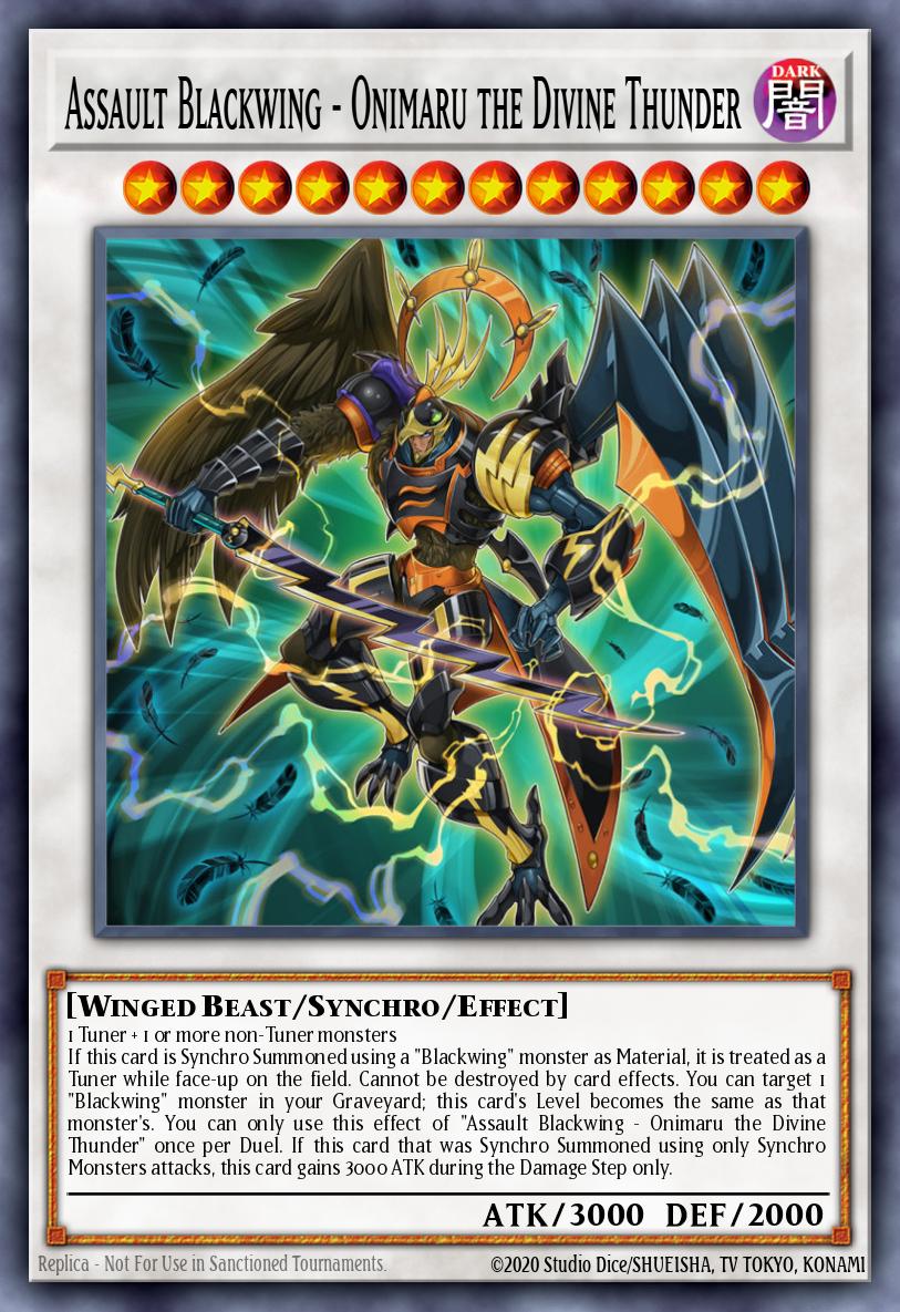 Slika karte: Assault Blackwing - Onimaru the Divine Thunder