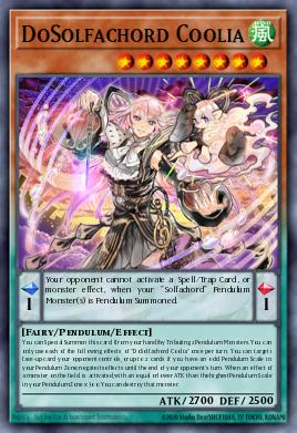 A single card from the set named: DoSolfachord Coolia