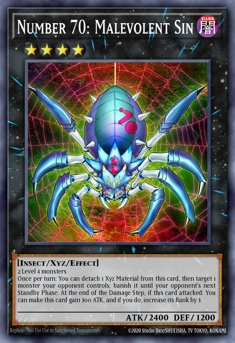 Slika karte: Number 70: Malevolent Sin