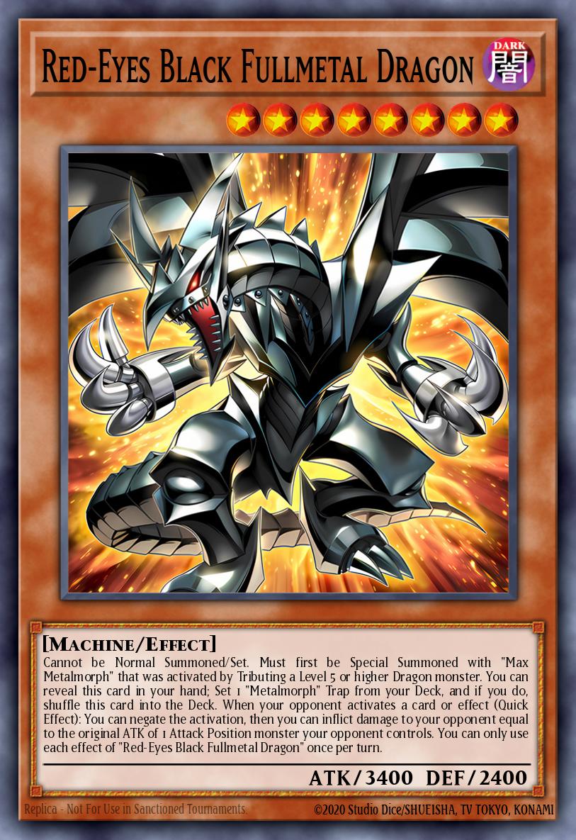 Slika karte: Red-Eyes Black Fullmetal Dragon