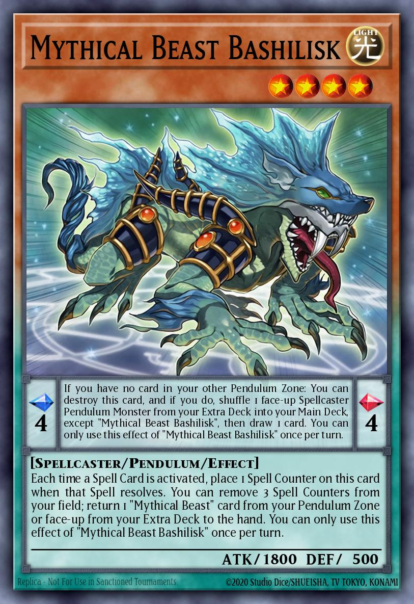 Slika karte: Mythical Beast Bashilisk