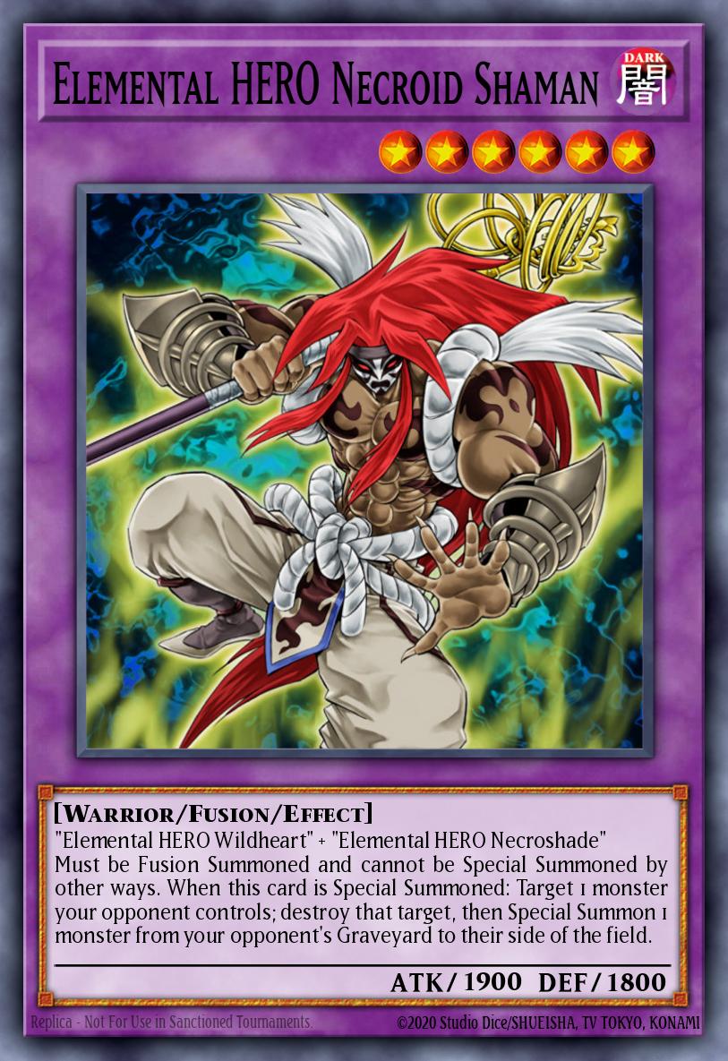 Slika karte: Elemental HERO Necroid Shaman