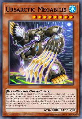 A single card from the set named: Ursarctic Megabilis