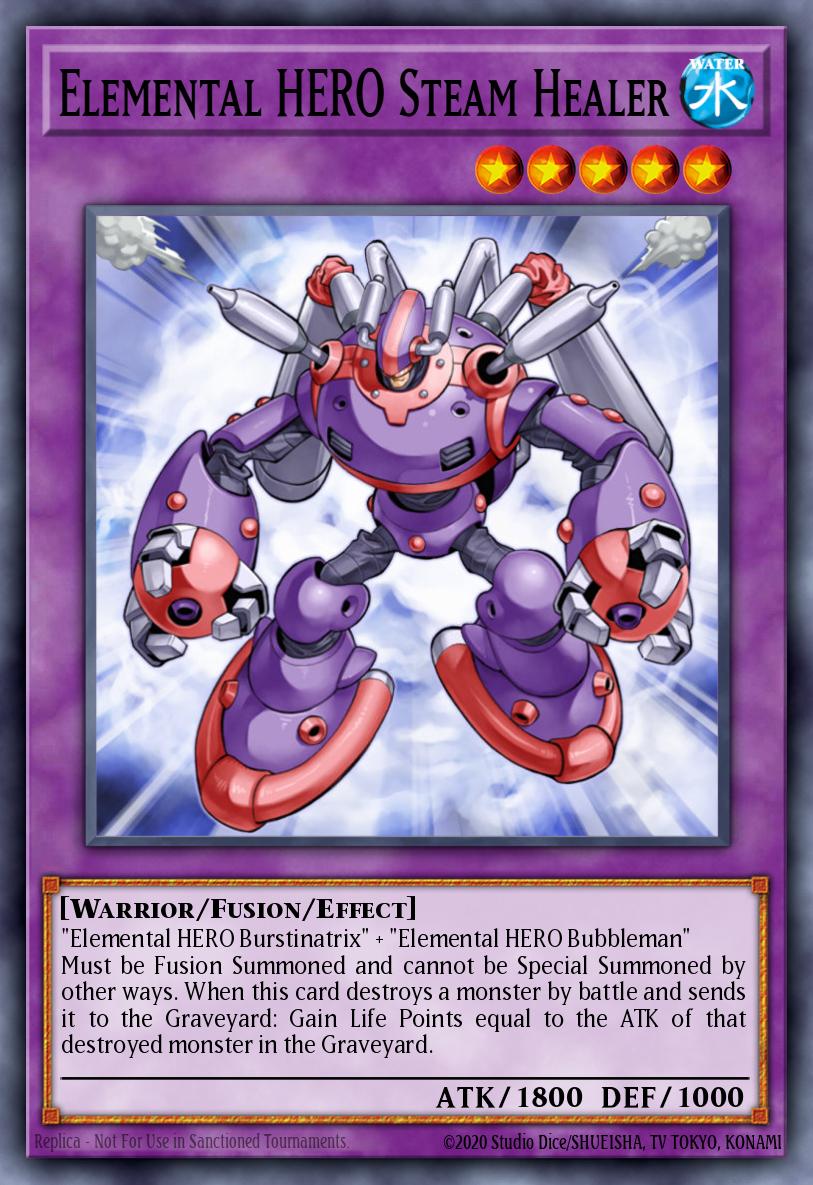 Card image of: Elemental HERO Steam Healer