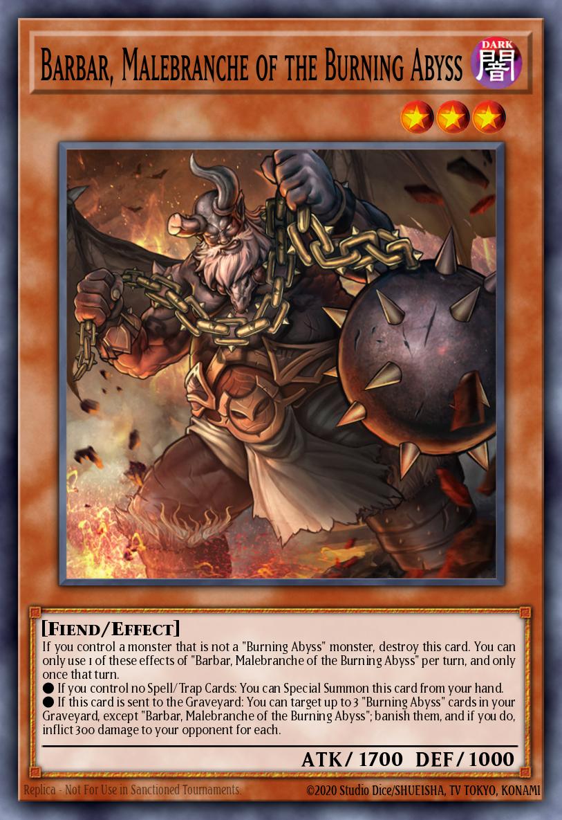 Slika karte: Barbar, Malebranche of the Burning Abyss