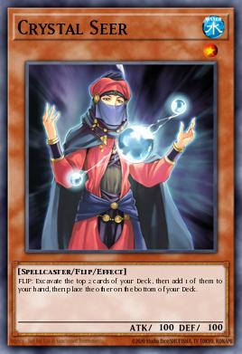 A single card from the set named: Crystal Seer