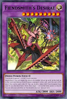 Pojedinačna karta iz seta pod imenom: Fiendsmith's Desirae