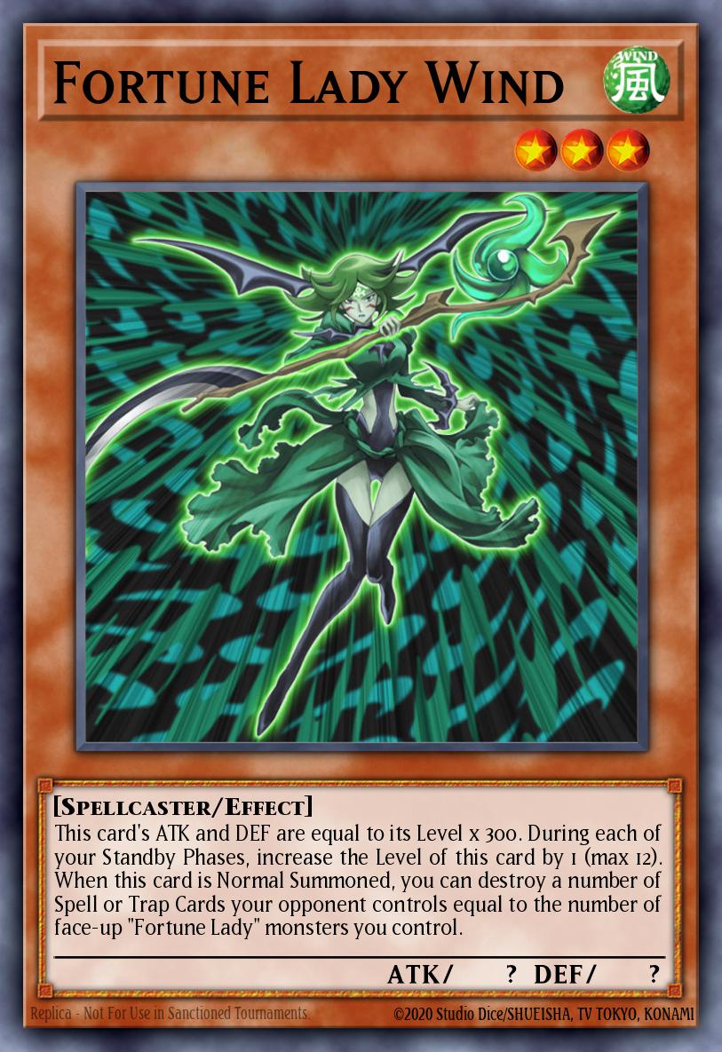 Slika karte: Fortune Lady Wind