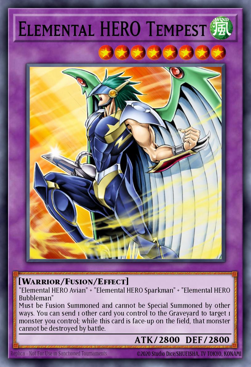Slika karte: Elemental HERO Tempest