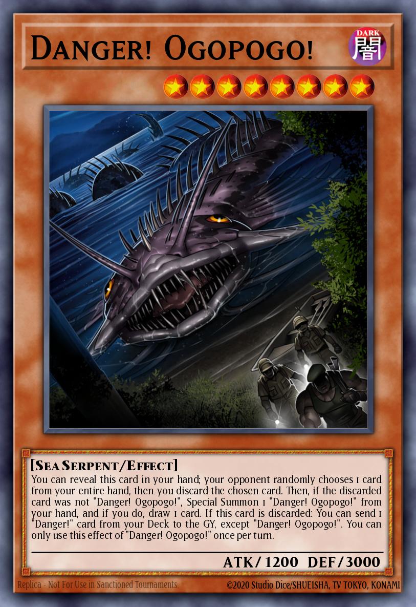 Slika karte: Danger! Ogopogo!