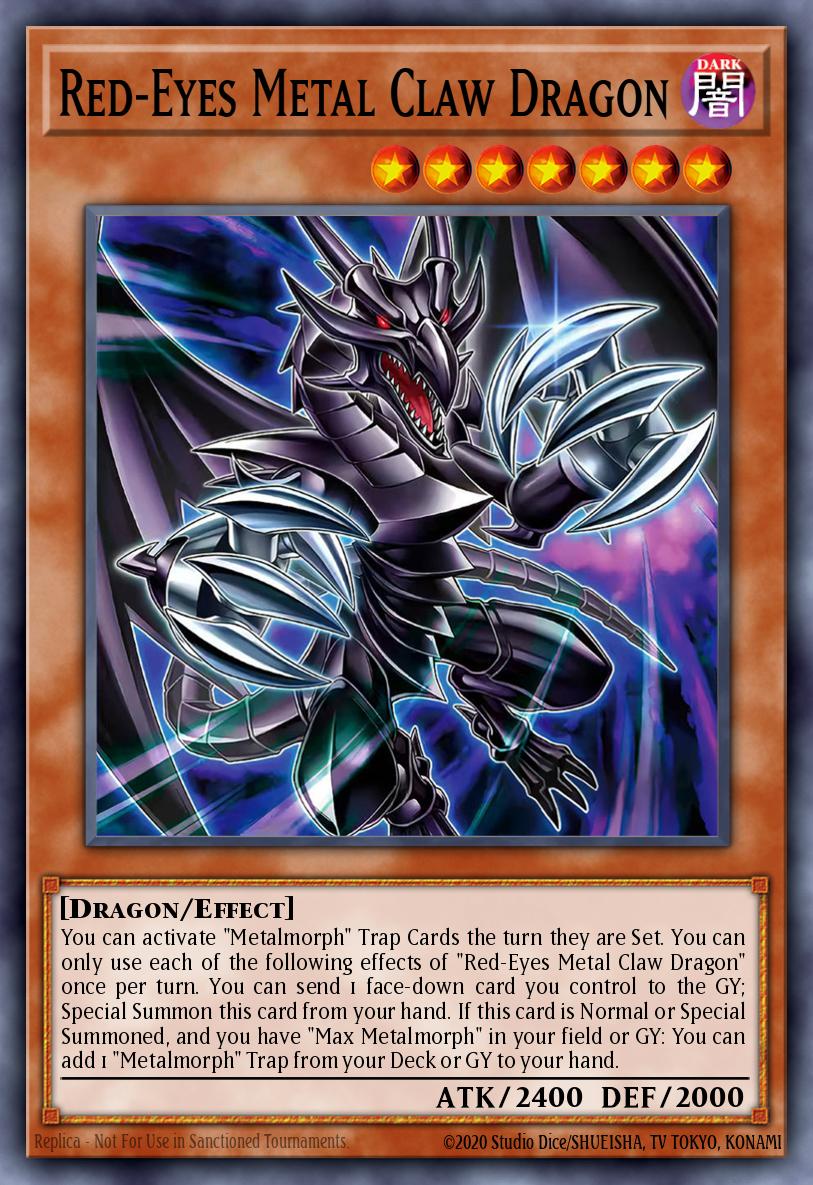 Slika karte: Red-Eyes Metal Claws Dragon