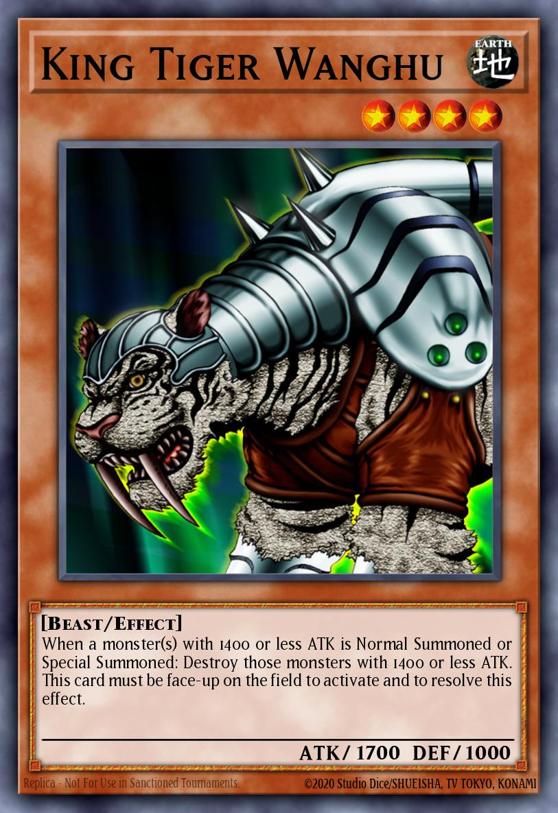 Slika karte: King Tiger Wanghu