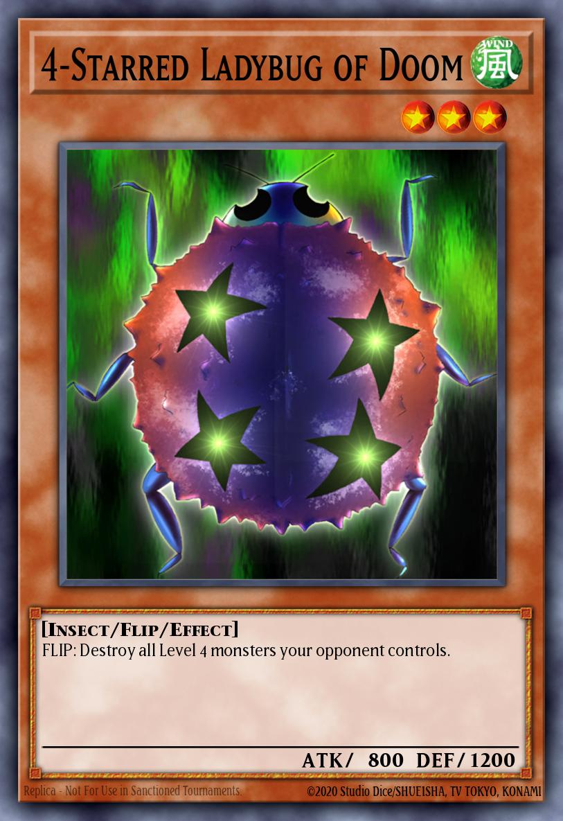 Card image of: 4-Starred Ladybug of Doom