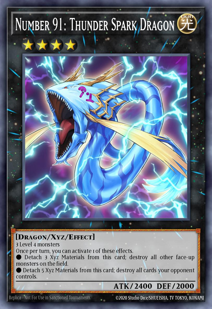 Slika karte: Number 91: Thunder Spark Dragon