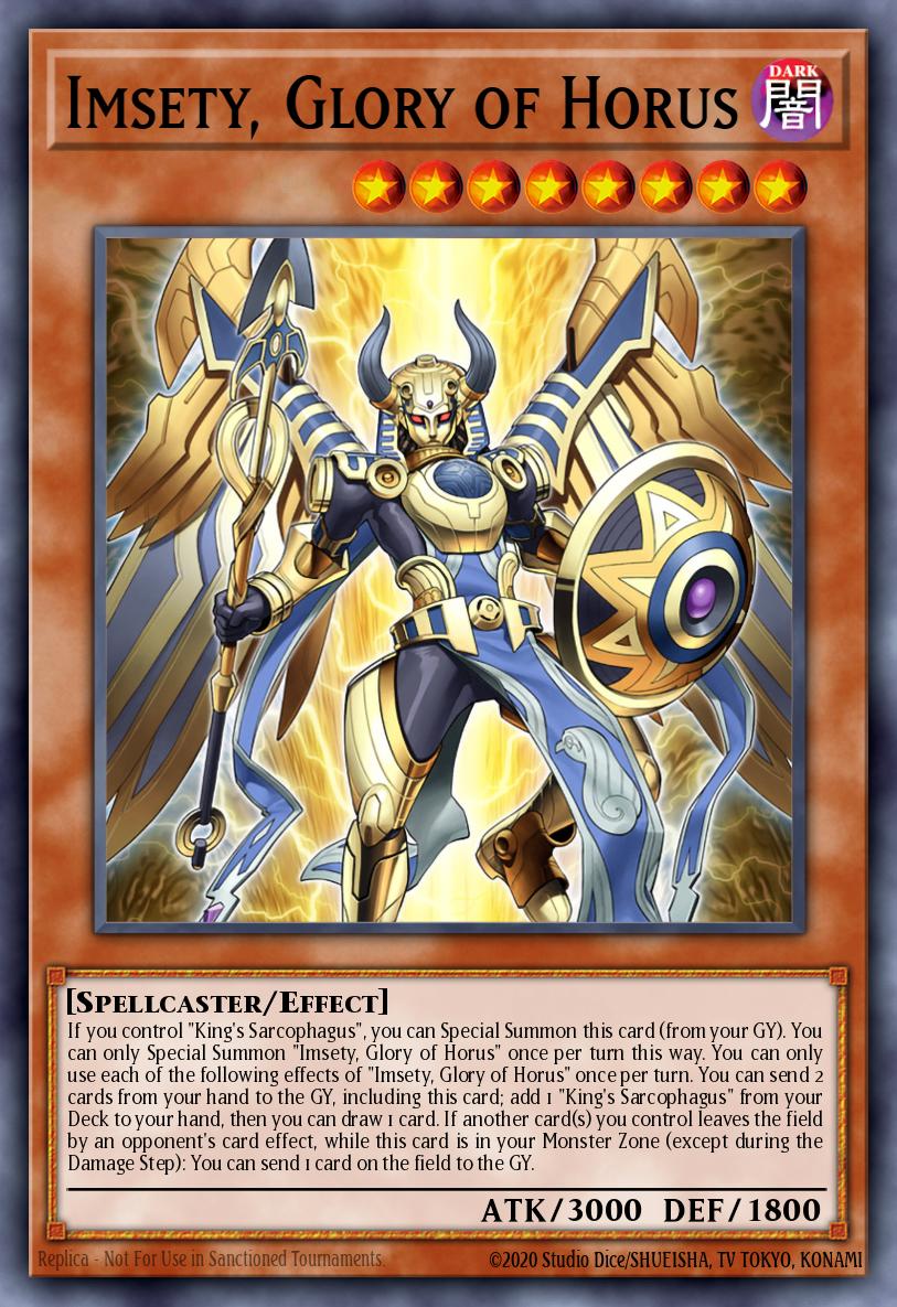 Card image of: Imsety, Glory of Horus