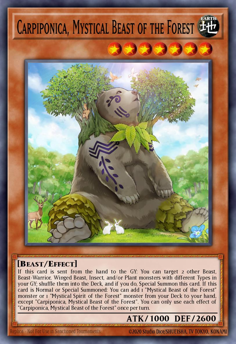 Slika karte: Carpiponica, Mystical Beast of the Forest
