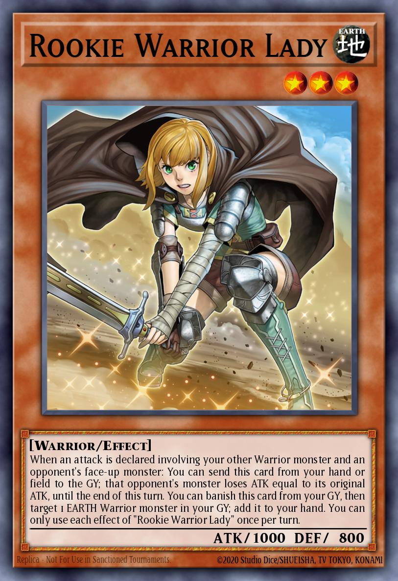Slika karte: Rookie Warrior Lady