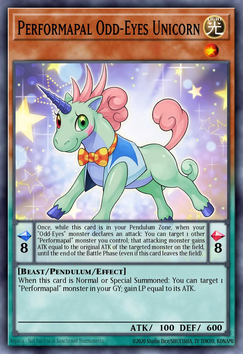 Slika karte: Performapal Odd-Eyes Unicorn