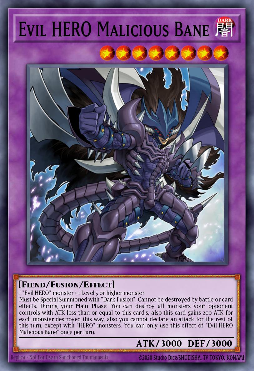 Slika karte: Evil HERO Malicious Bane