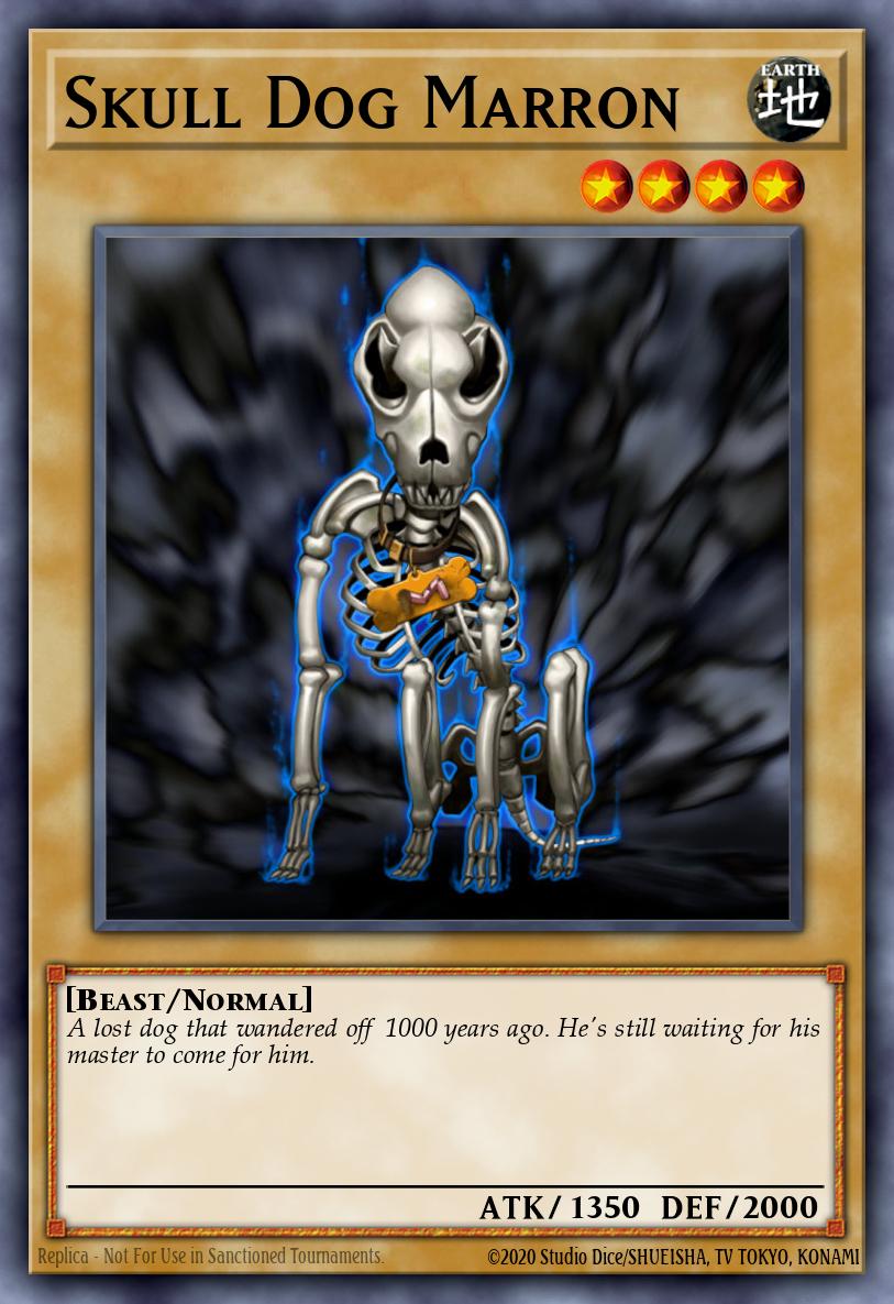 Slika karte: Skull Dog Marron