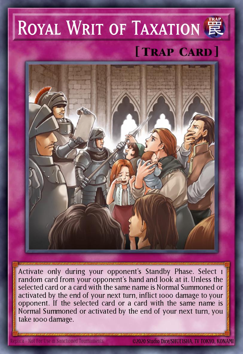 Slika karte: Royal Writ of Taxation