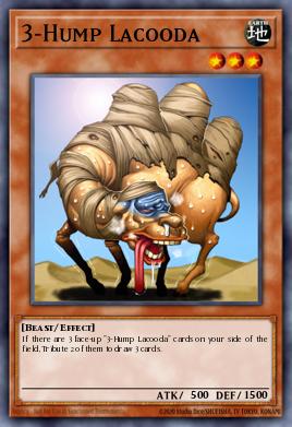 Card from list:  3-Hump Lacooda
