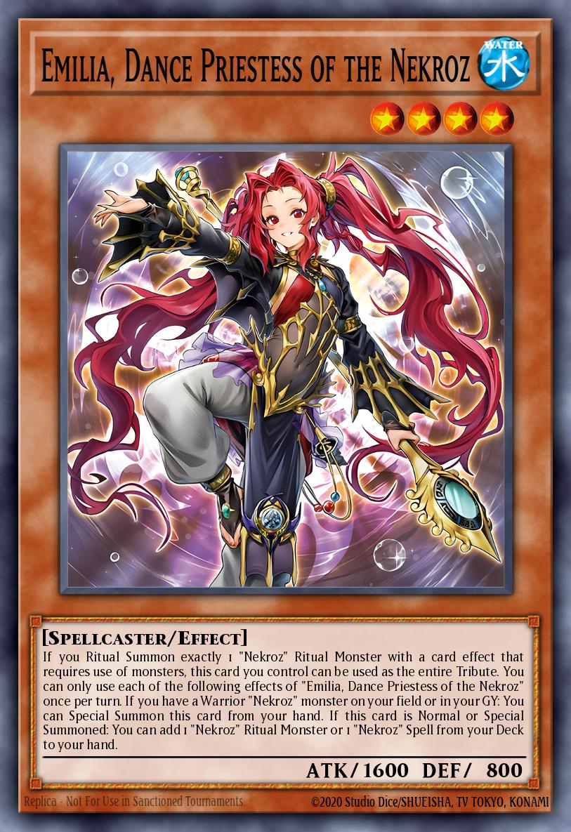 Slika karte: Emilia, Dance Priestess of the Nekroz