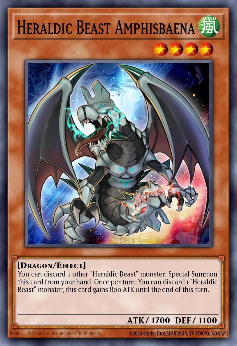 Slika karte: Heraldic Beast Amphisbaena