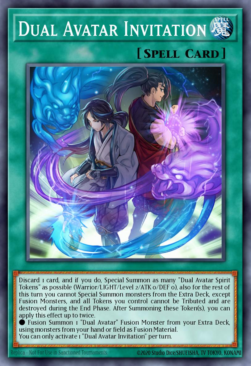 Slika karte: Dual Avatar Invitation