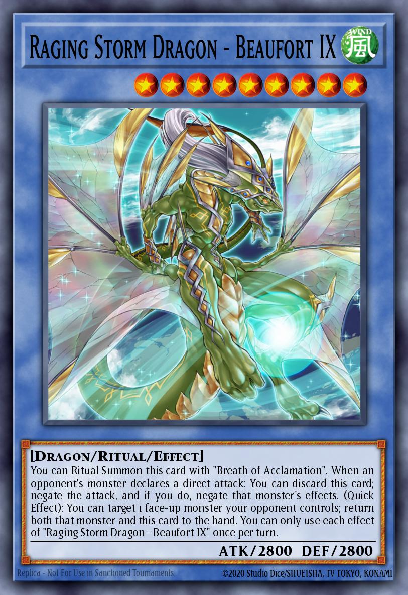Slika karte: Raging Storm Dragon - Beaufort IX