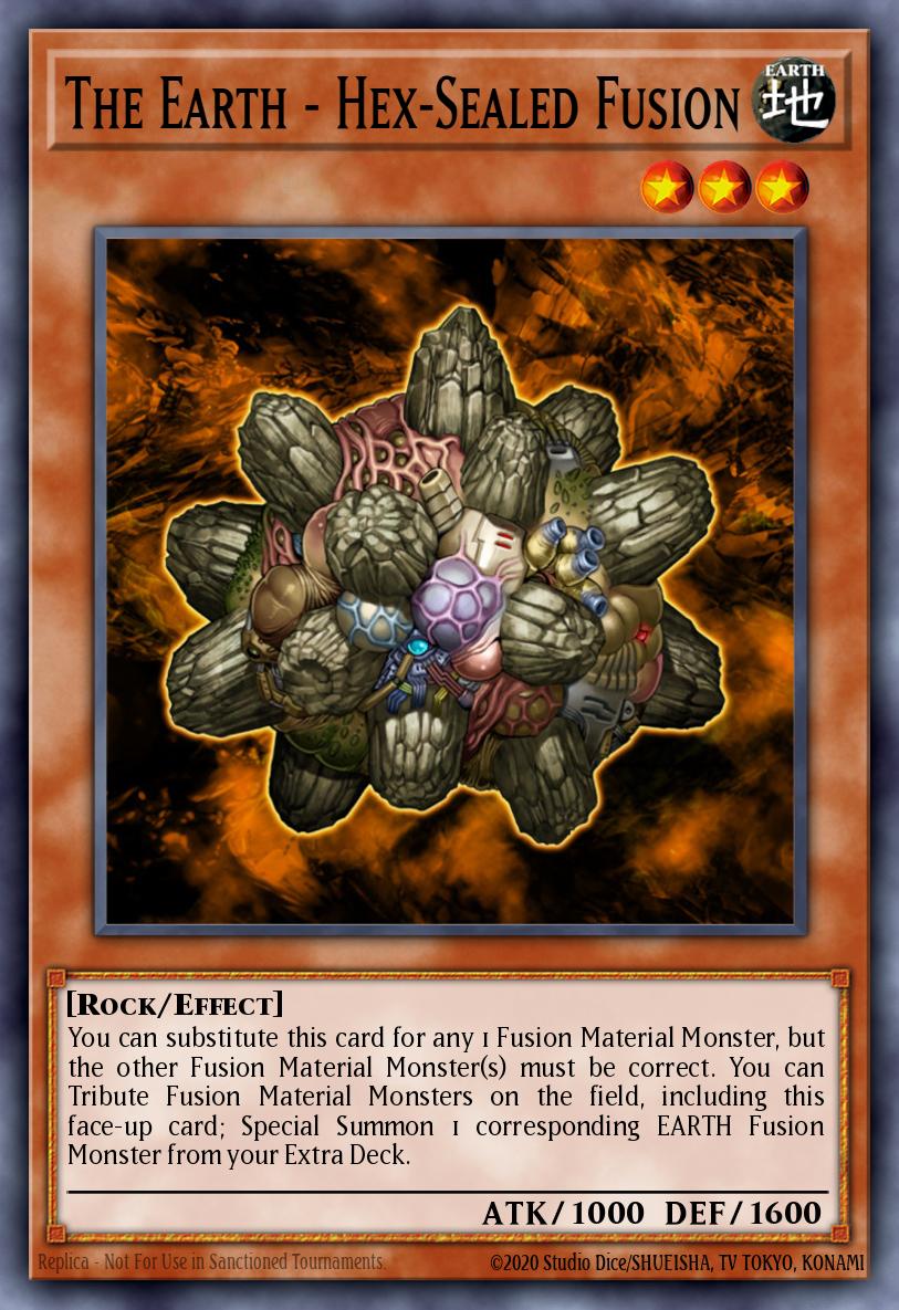 Slika karte: The Earth - Hex-Sealed Fusion