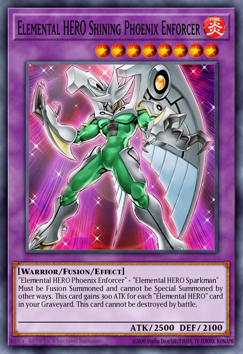 Slika karte: Elemental HERO Shining Phoenix Enforcer