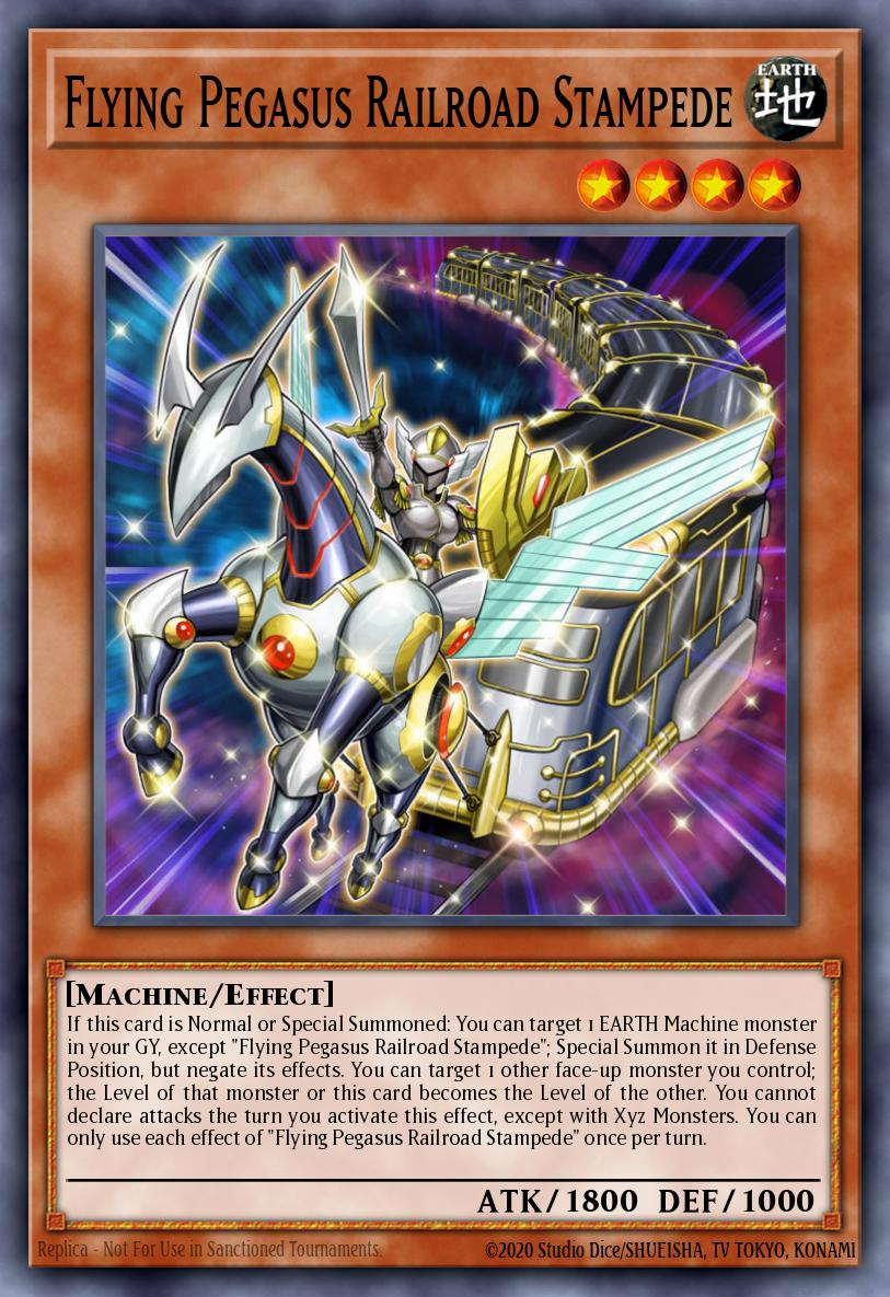 Slika karte: Flying Pegasus Railroad Stampede