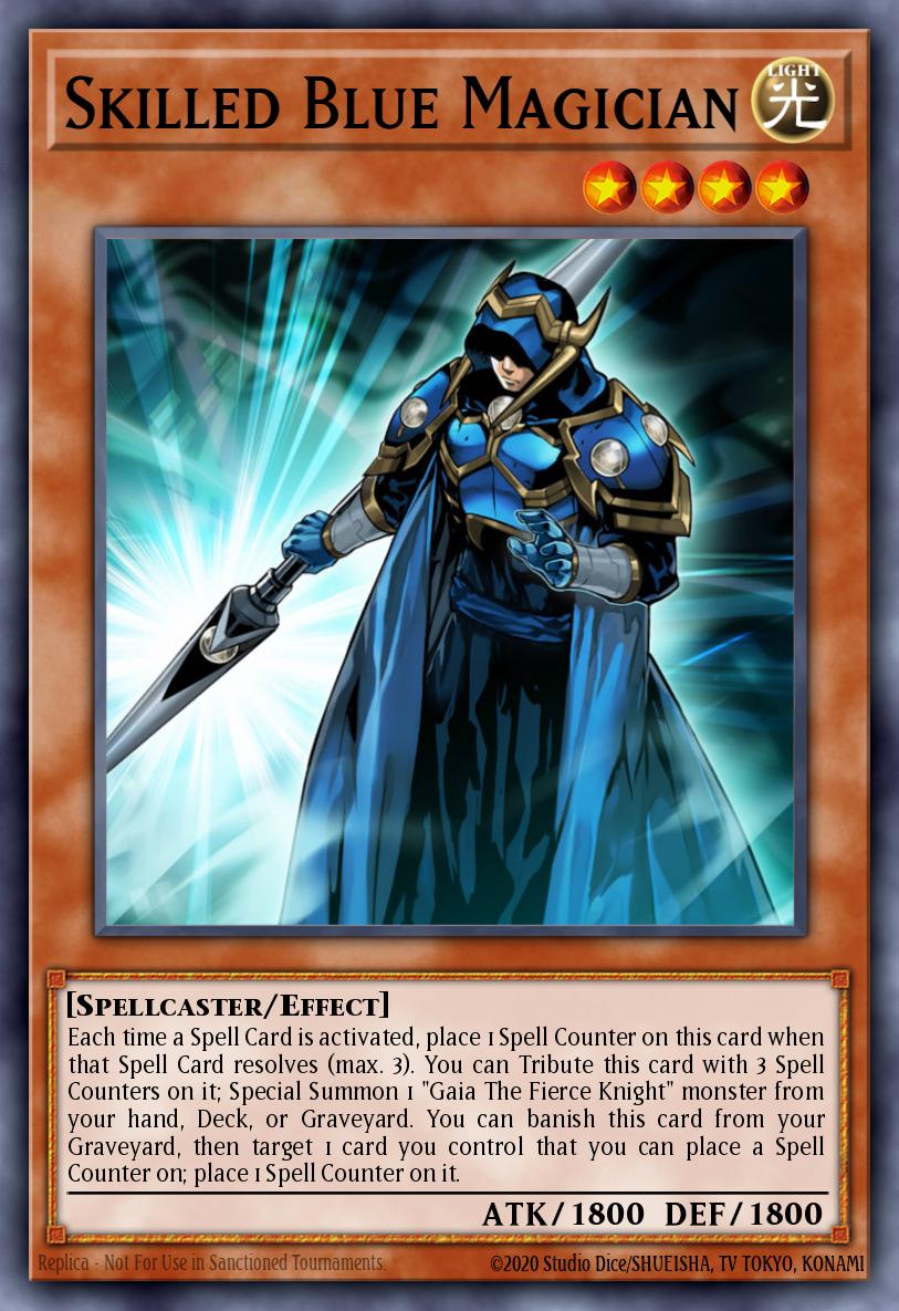 Slika karte: Skilled Blue Magician