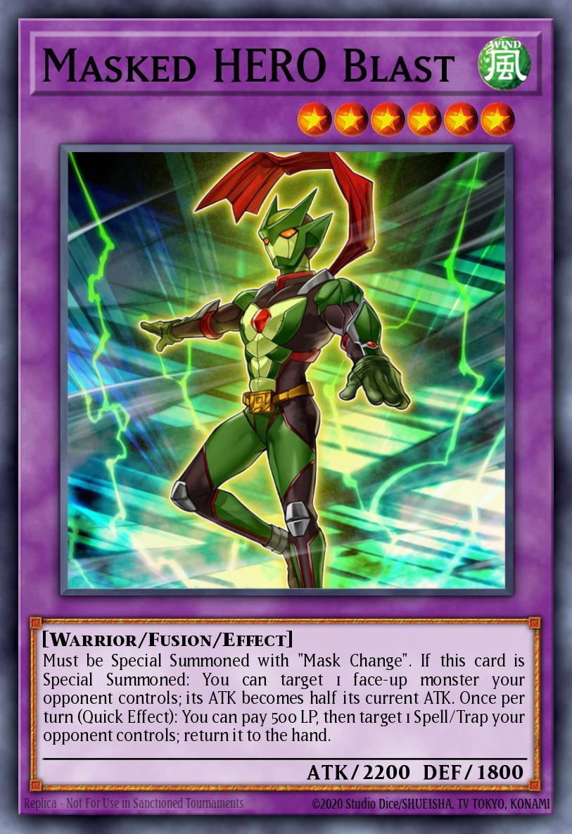 Slika karte: Masked HERO Blast