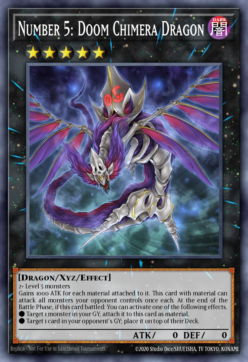 Slika karte: Number 5: Doom Chimera Dragon