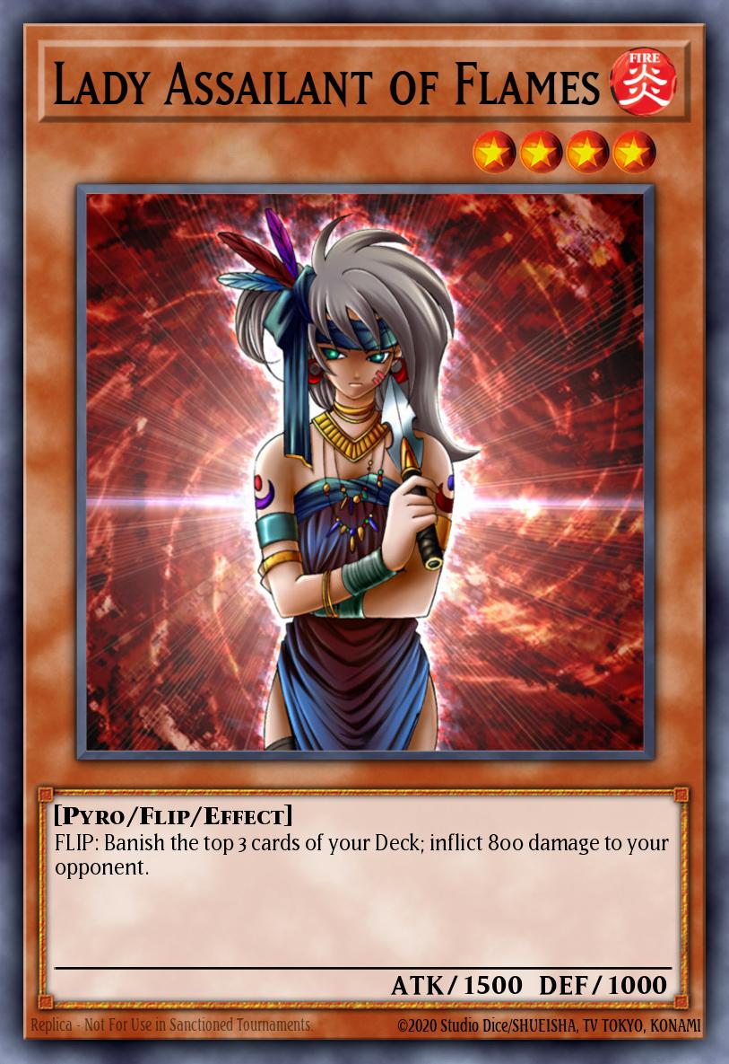 Slika karte: Lady Assailant of Flames