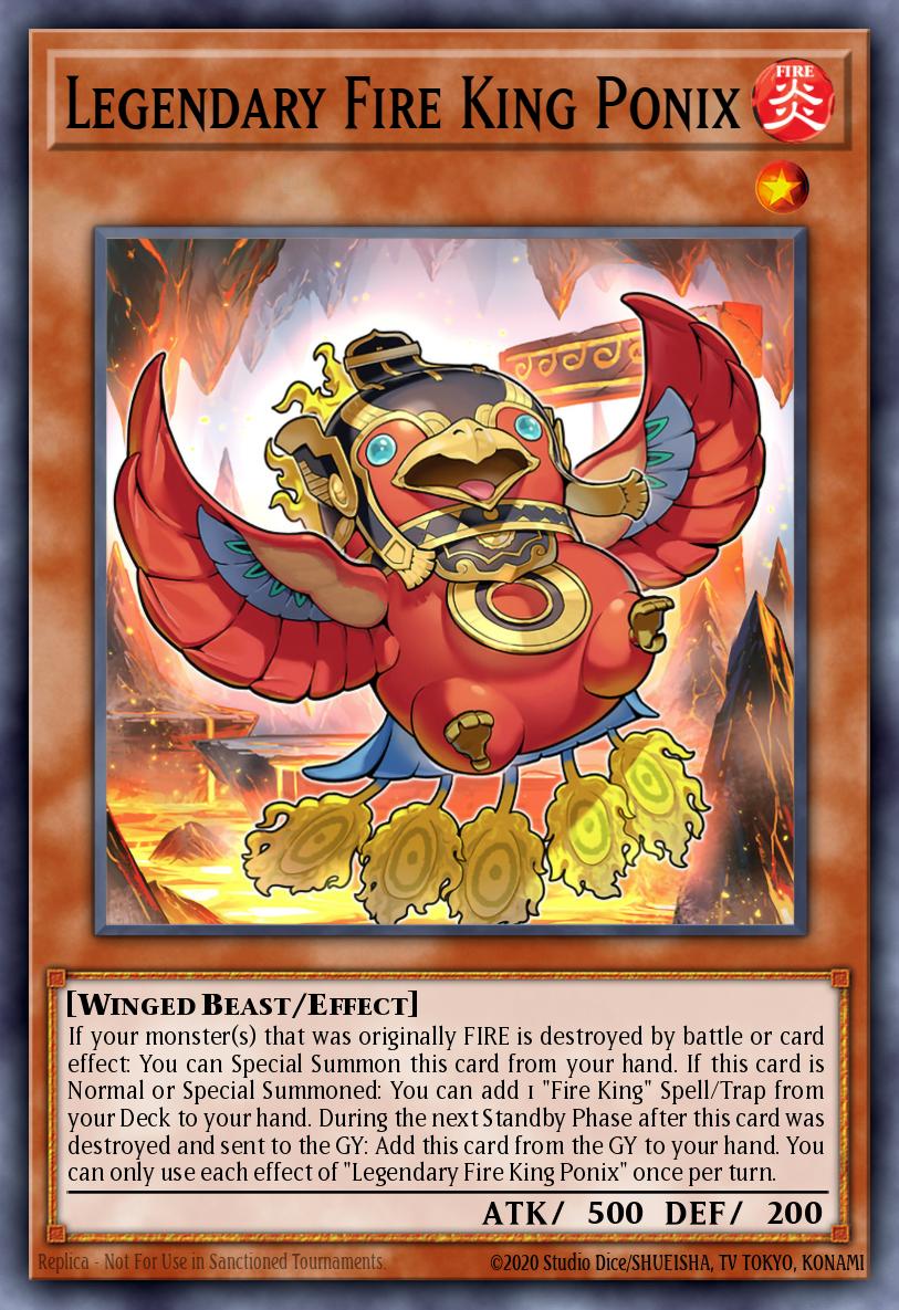 Slika karte: Legendary Fire King Ponix